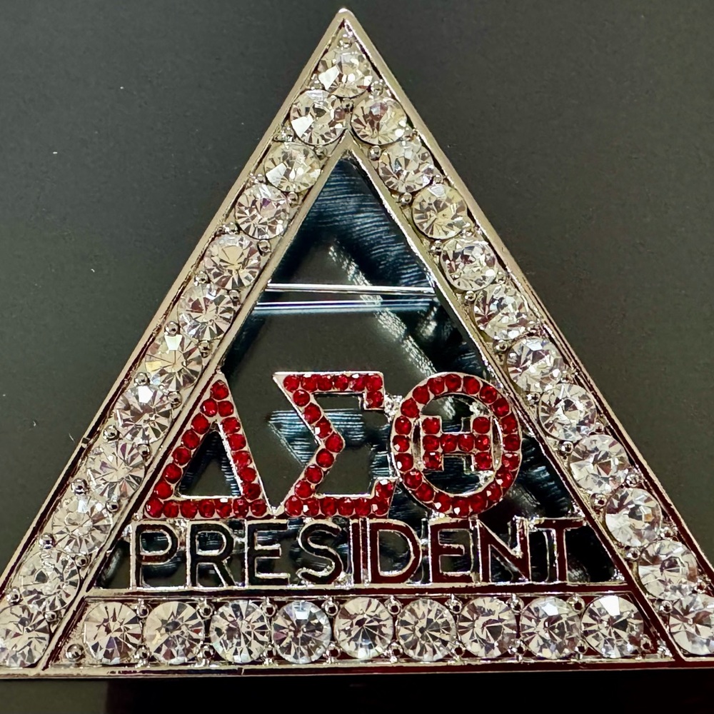 Delta Sigma Theta President Brooch